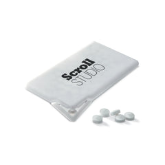 Creditcard Pepermuntdispenser – Compact en Bedrukbaar Relatiegeschenk - Wit