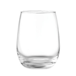 Rond drinkglas van gerecycled glas 420 ml, Transparant - 196657