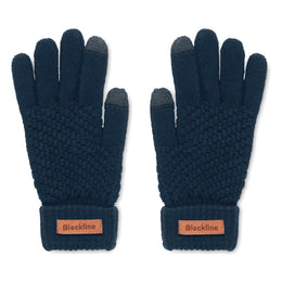 Touchscreen handschoenen voor smartphone, Marineblauw - 196667