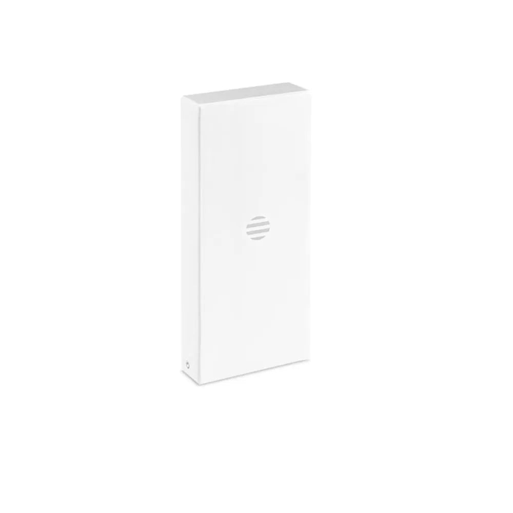 Kartonnen verpakking voor aluminium powerbank, Wit - 196825