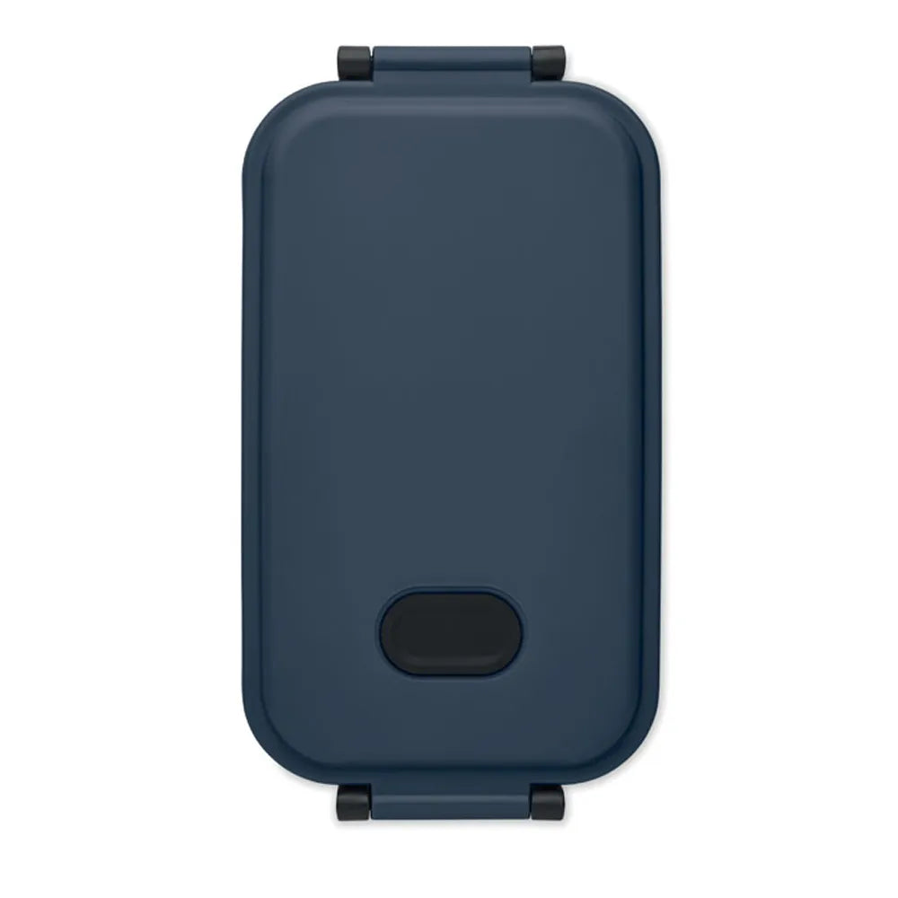 gerecyclede pp lunchbox luchtdicht deksel marine blauw bovenkant 196855