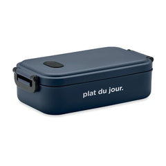 Lunchbox met Luchtdicht Deksel en Siliconen Ventiel – 800 ml - Dark Navy