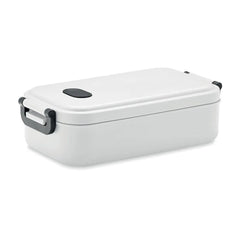 Lunchbox met Luchtdicht Deksel en Siliconen Ventiel – 800 ml - Wit