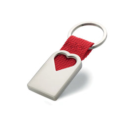 metalen sleutelhanger hartvorm uitsparing 197155