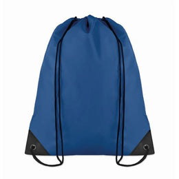 Polyester rugzakje met koordsluiting, Blauw - 197208