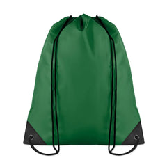 Polyester rugzakje met koordsluiting - Groen