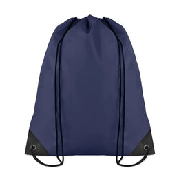 Polyester rugzakje met koordsluiting, Marineblauw - 197208