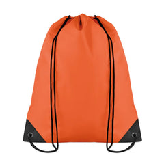 Polyester rugzakje met koordsluiting - Oranje