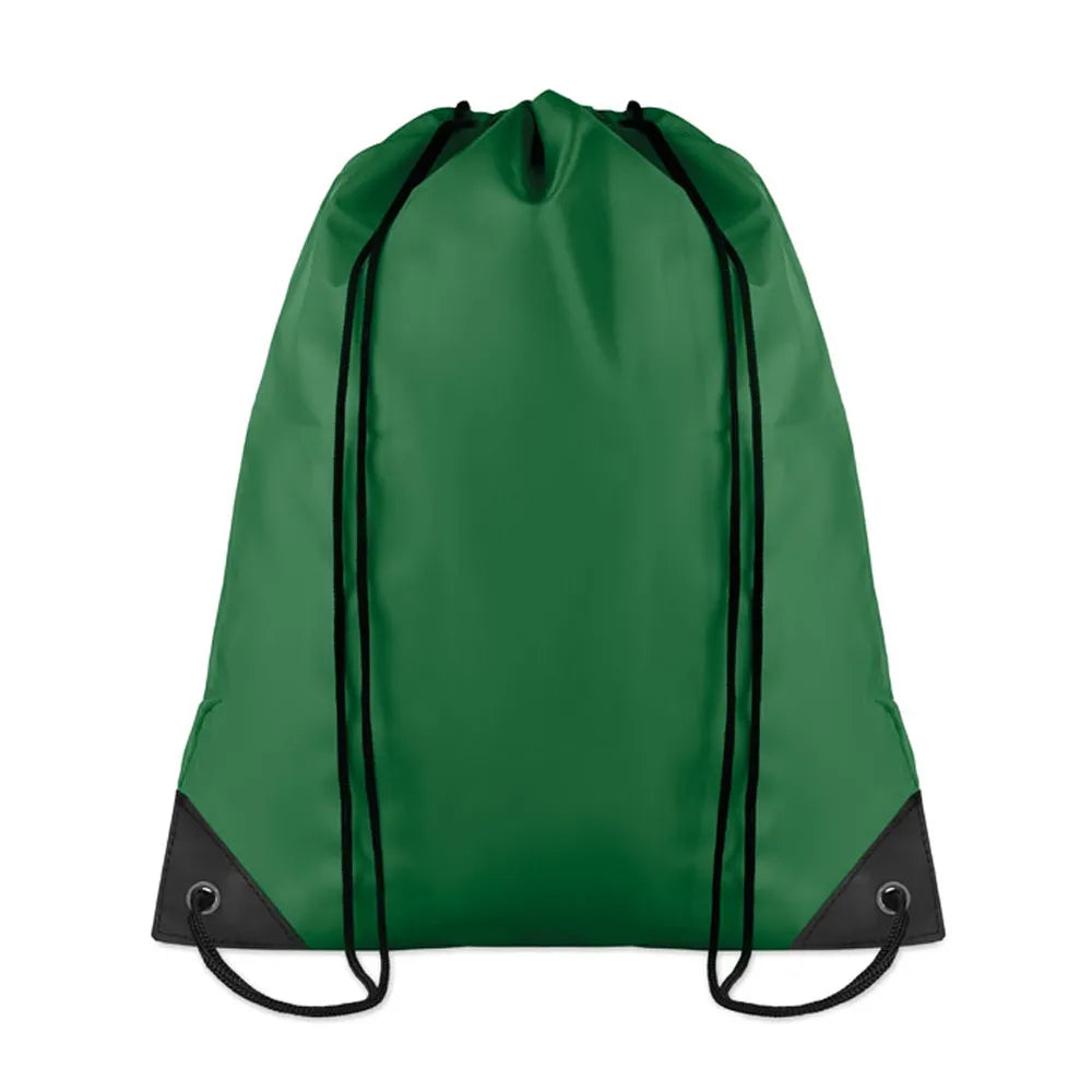 rugzak shoop met koord polyester groen 197208