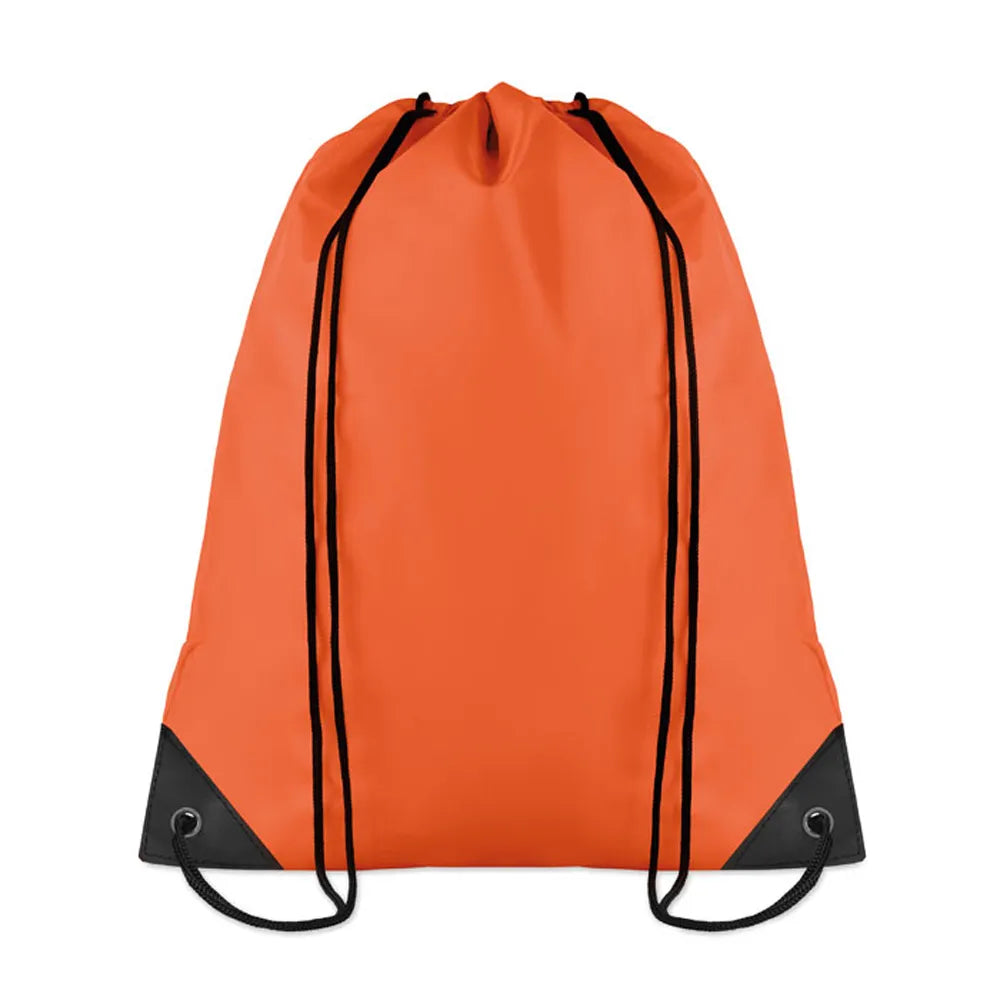 rugzak shoop met koord polyester oranje 197208