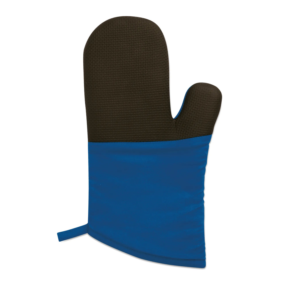 xovenwant katoen rubber blauw zwart 197244