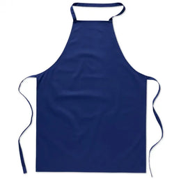 Katoenen keukenschort 80 g/m², Donkerblauw - 197251