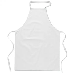 Katoenen Keukenschort 80gr/m² | Wit