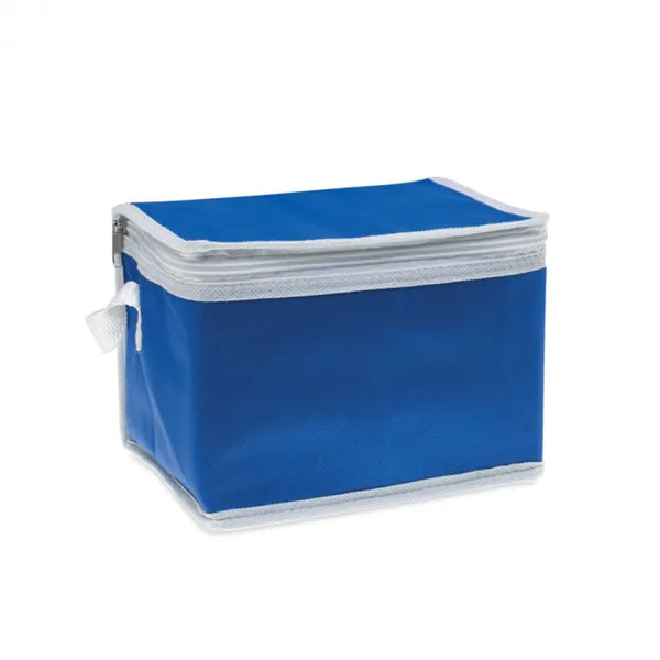 koeltas non woven aluminiumfolie blauw 197883