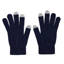 Handschoenen met touchscreen functionaliteit, Marineblauw - 197947