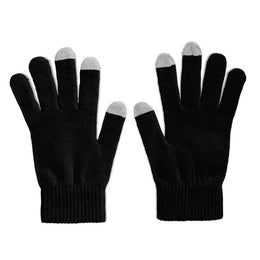 Handschoenen met touchscreen functionaliteit sfeerbeeld, Zwart - 197947