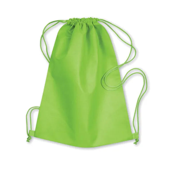 rugzakje non woven lime 198031