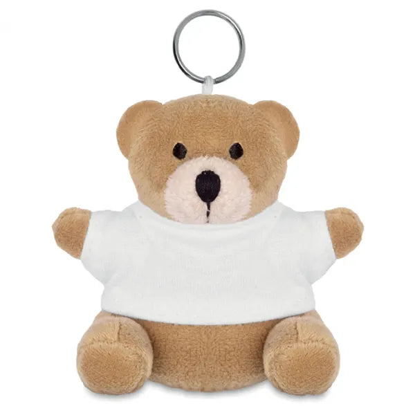sleutelhanger teddy beer t shirt wit 198253