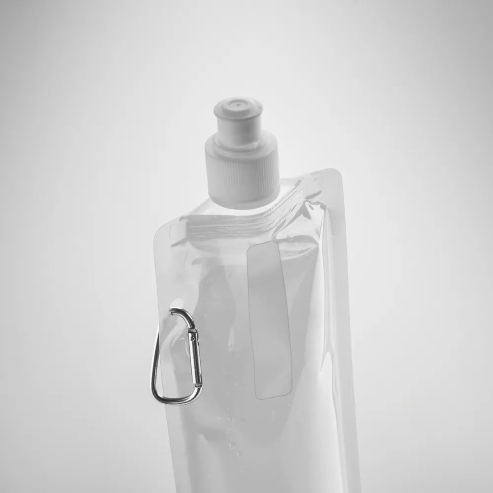 drinkfles 480 ml opvouwbaar wit detail 198294