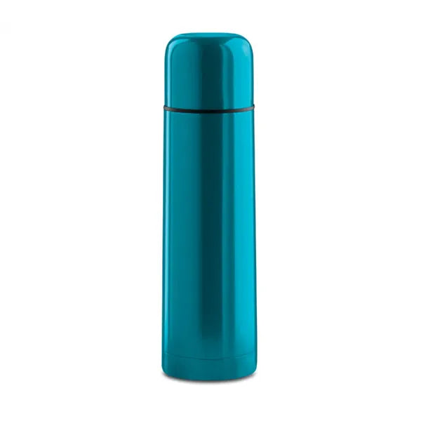Dubbelwandige thermosfles 500 ml van roestvrij staal, Turquoise - 198314