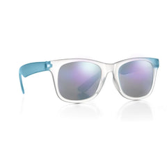 Zonnebril met gekleurde spiegelglazen en UV400 - Blauw