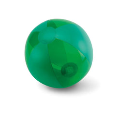 Opblaasbare Strandbal Ø240 mm – Transparant Design - Groen