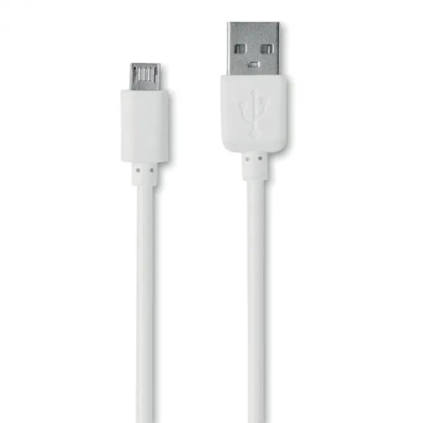 USB-oplaadkabel voor powerbank, Wit - 198735