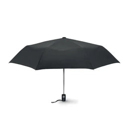 Opvouwbare automatische stormparaplu 21 inch geopend, Zwart - 198780