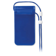 Waterdichte Smartphonehoes met Koord – PVC - Blauw
