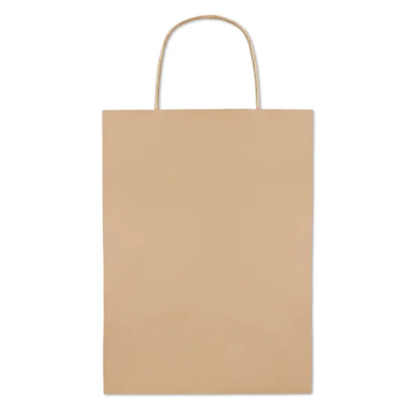 Papieren geschenktas 150 g/m², Bruin - 198808