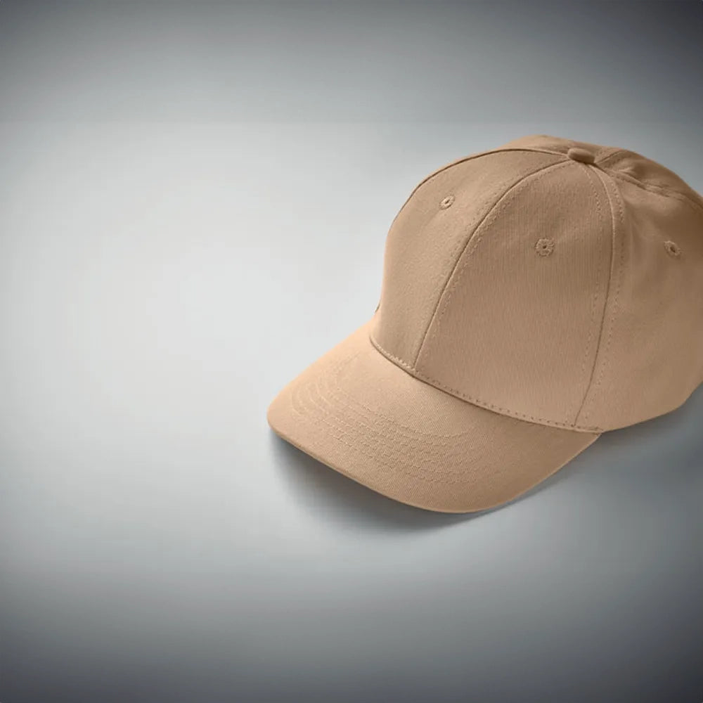baseball cap 6 panelen beige detail 198834