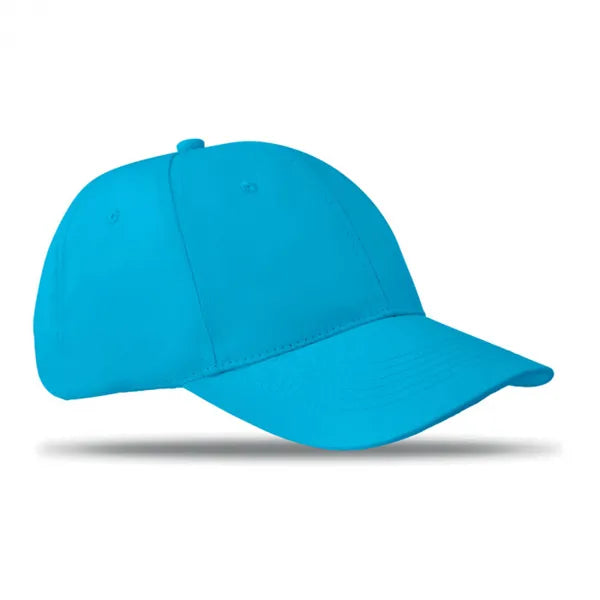  baseball cap 6 panelen licht blauw 198834