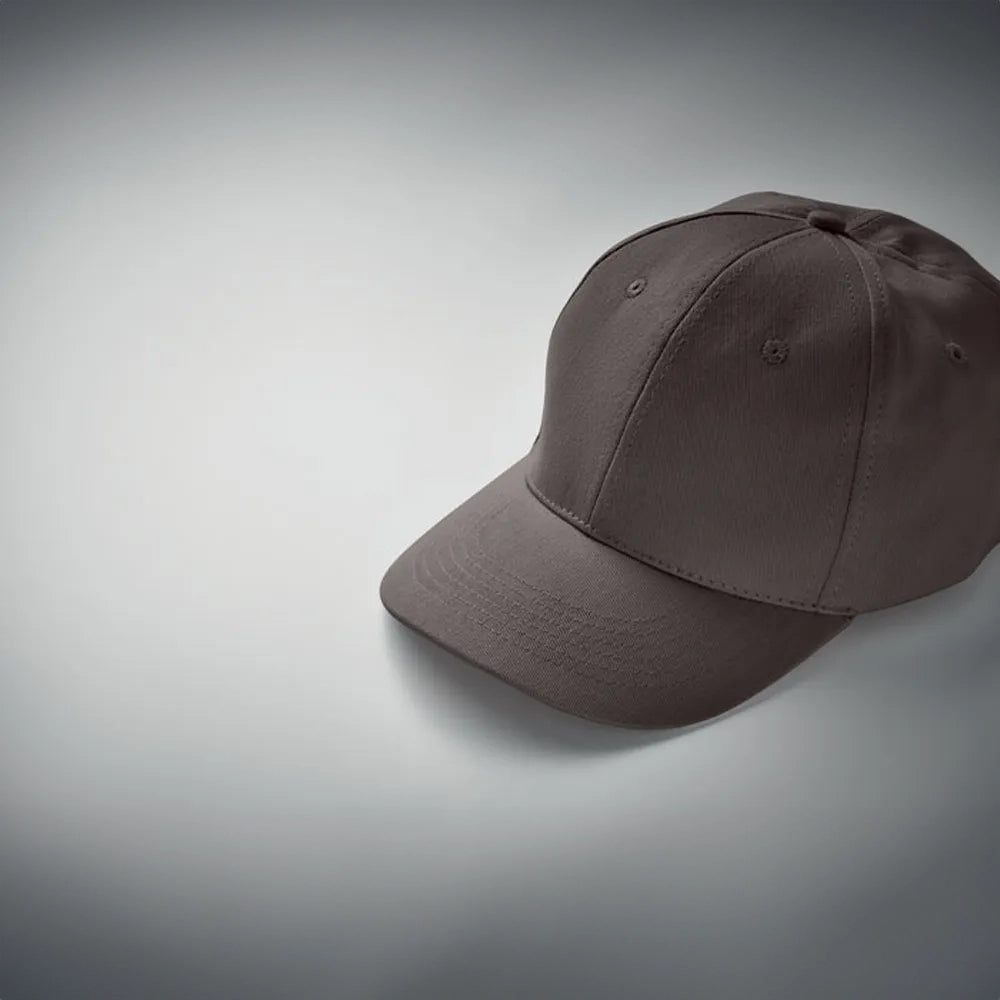 baseball cap 6 panelen steen grijs detail 198834