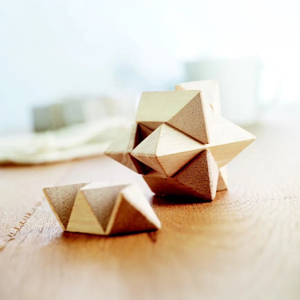 Denkspelletje hout puzzel sfeer foto 198931