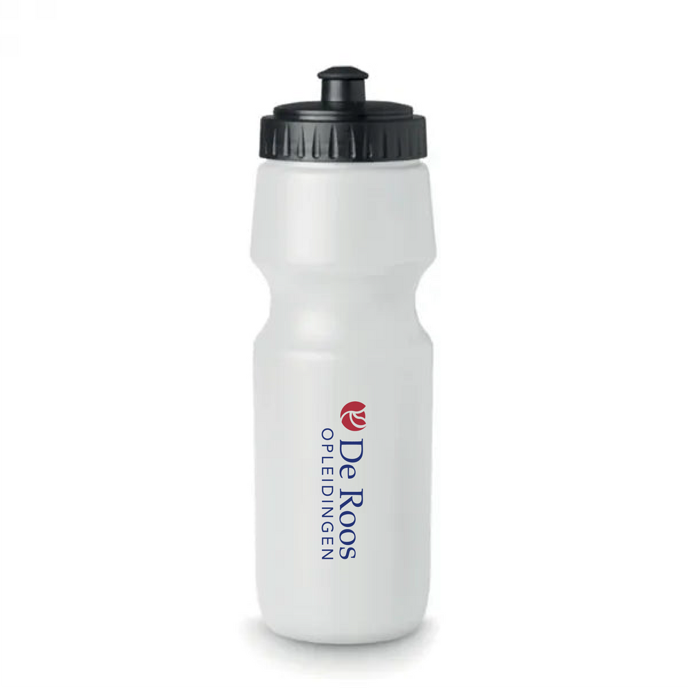 bidon drinkfles 700 ml wit met logo 198933