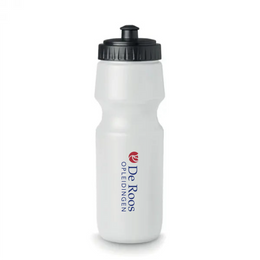 bidon drinkfles 700 ml wit met logo 198933