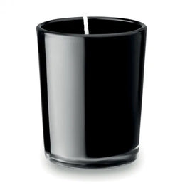 Geurkaars in gekleurd glas, Zwart - 199030