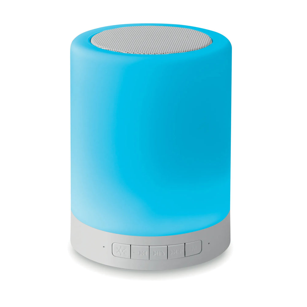 Speaker LED Bluetooth licht blauw 199048