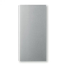 Powerbank 8000 mAh met solarpaneel van gerecycled aluminium, Zilver - 199051