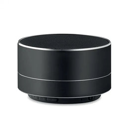 Aluminium draadloze speaker met licht, Zwart - 199155