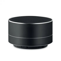 Aluminium draadloze speaker met licht - Zwart