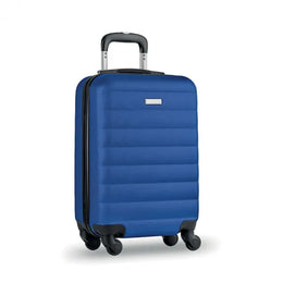 ABS trolley van 20 inch met slot, Koningsblauw - 199178