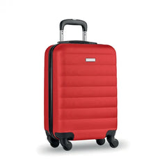 ABS trolley van 20 inch met slot - Rood
