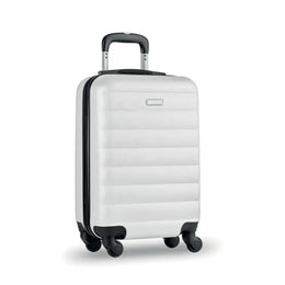 ABS trolley van 20 inch met slot, Wit - 199178