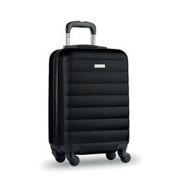 ABS trolley van 20 inch met slot, Zwart - 199178