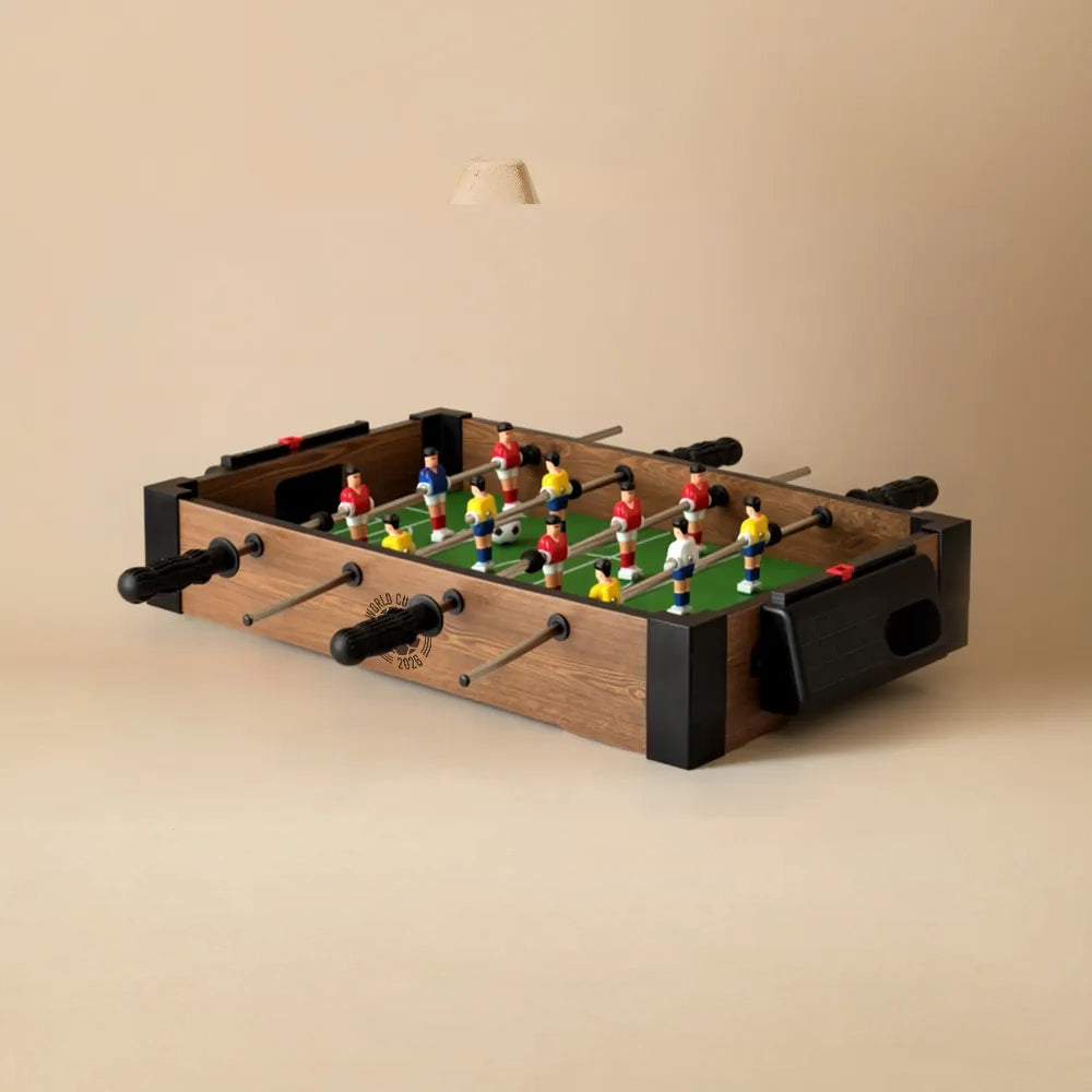 Mini-tafelvoetbalspel van MDF sfeerbeeld, Meerkleurig - 199192
