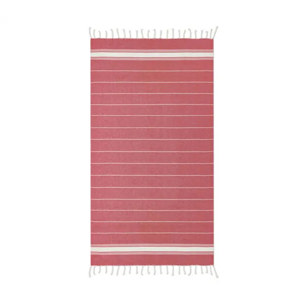 Katoenen hamamdoek 180 g/m², Rood - 199221