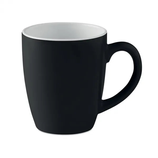 Klassieke keramische mok 290 ml, Zwart - 199242