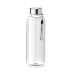 Lekvrije Tritan drinkfles 500 ml met rvs dop bedrukken - Wit
