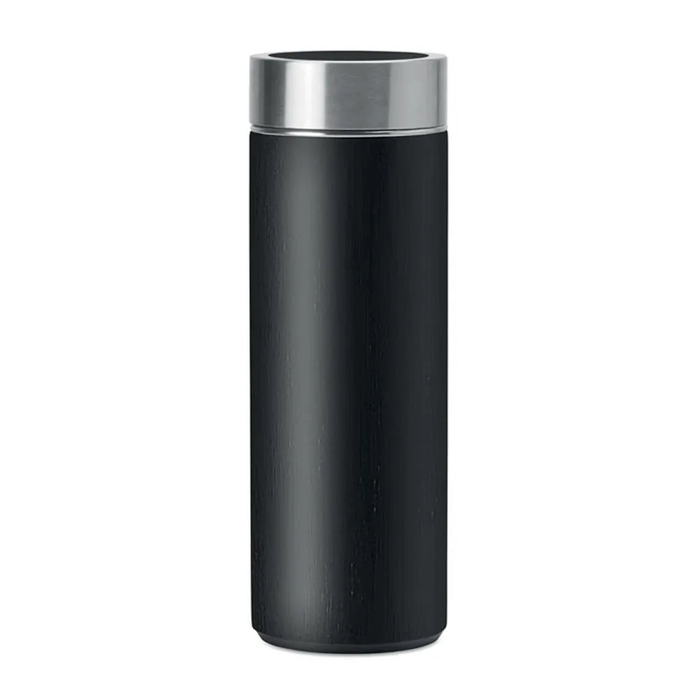 thermosfles thee compartiment 400 ml zwart 2  199421
